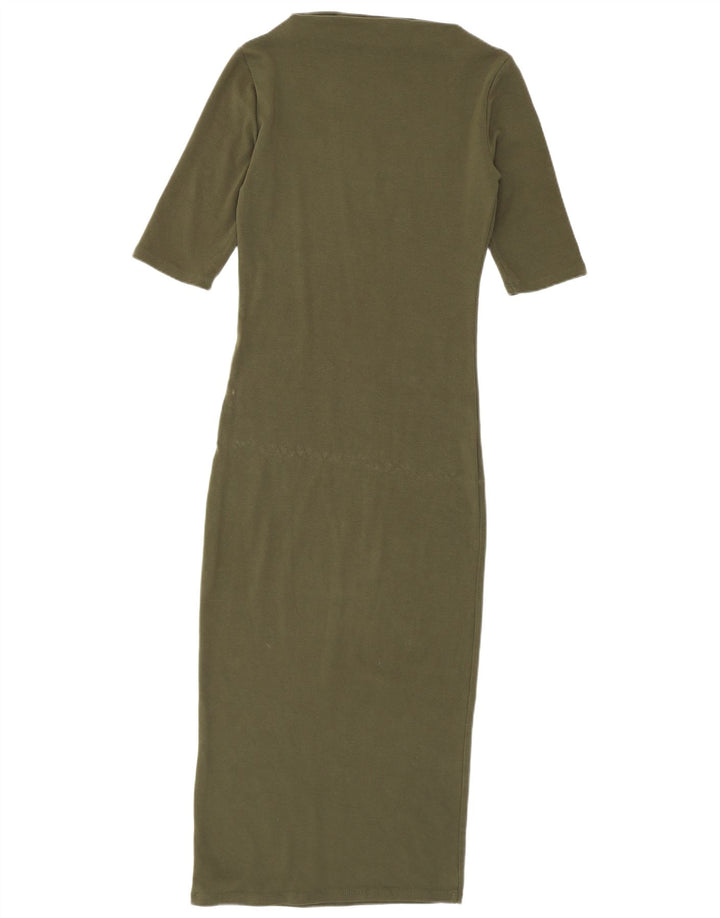 Damska sukienka maxi Zara UK 8 Small Khaki