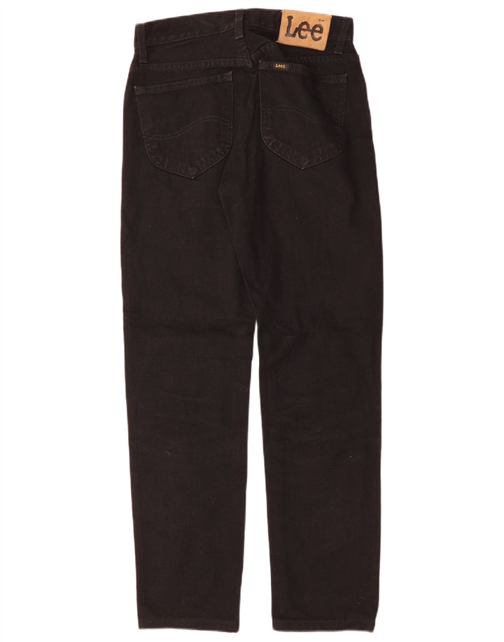 Męskie jeansy Lee Seattle Straight W30 L30, czarne, bawełniane