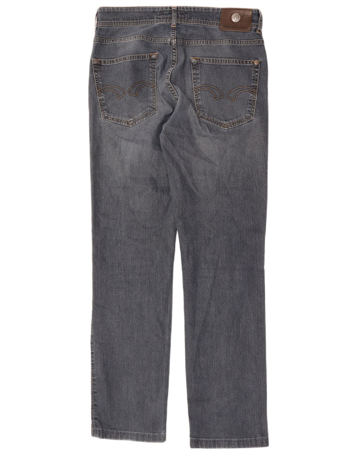 Damskie proste dżinsy Trussardi W30 L31 niebieskie