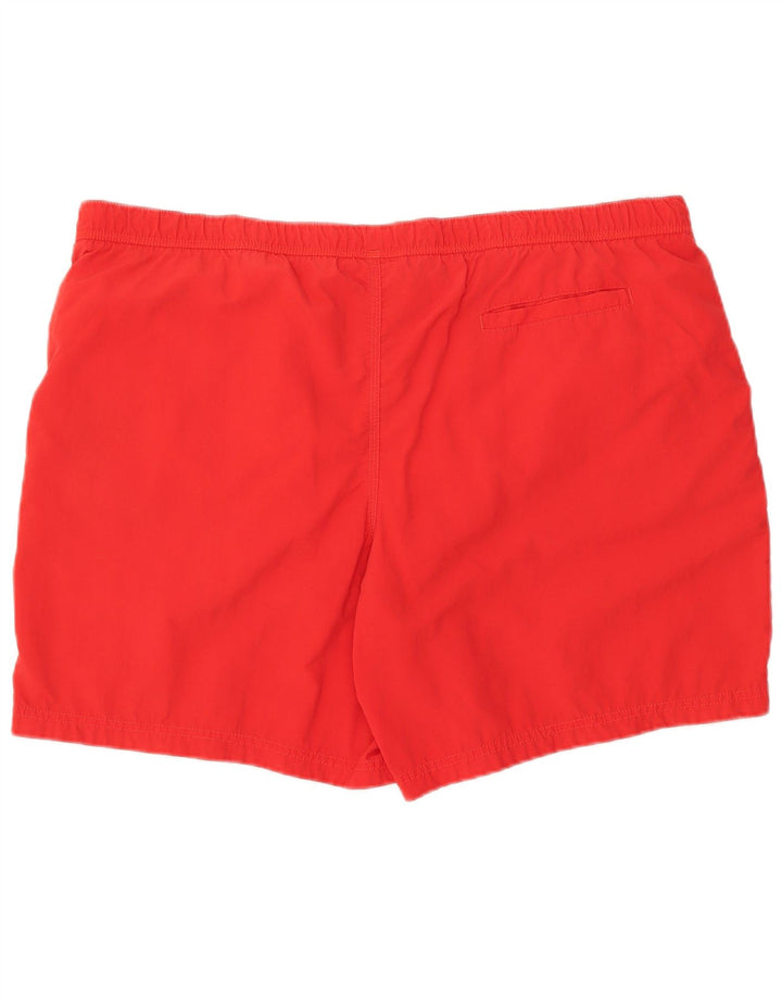 Męskie spodenki kąpielowe Adidas 2XL Czerwony nylon z blokami kolorów
