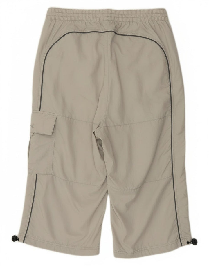 Męskie bermudy sportowe Diadora, duże, złamanej bieli, poliamid