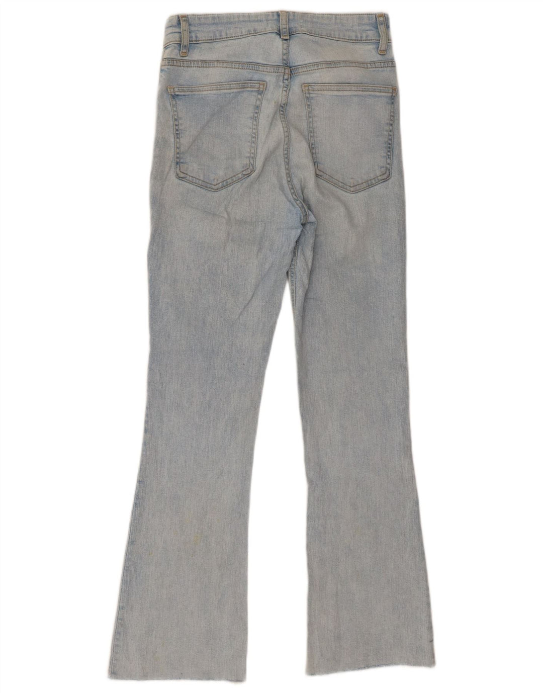 Damskie jeansy rozkloszowane Zara EU 38 Small W28 L27 Niebieskie