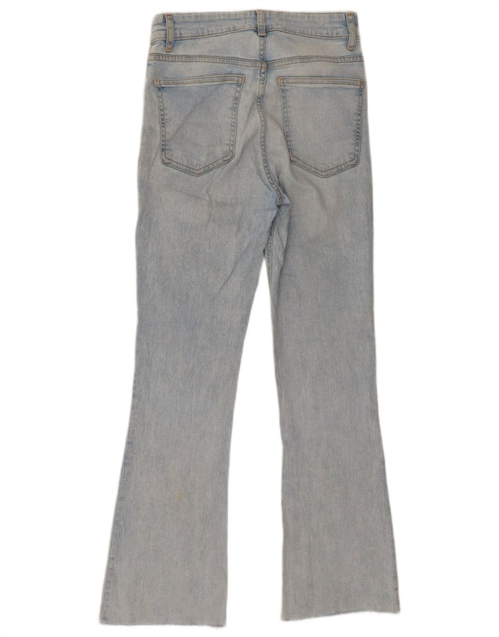 Damskie jeansy rozkloszowane Zara EU 38 Small W28 L27 Niebieskie