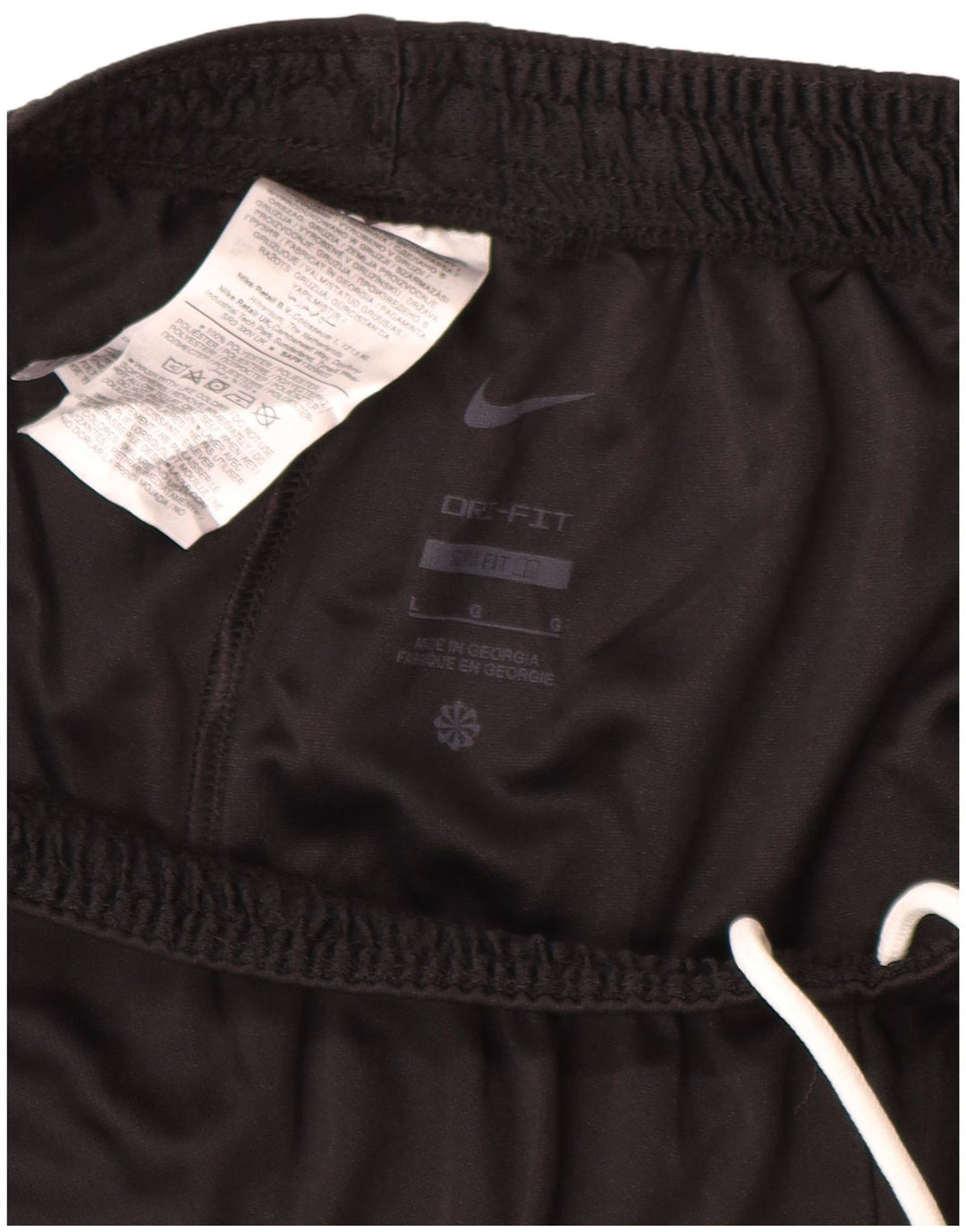 Męskie spodenki sportowe Nike Dri Fit Slim, duże, czarne, poliestrowe