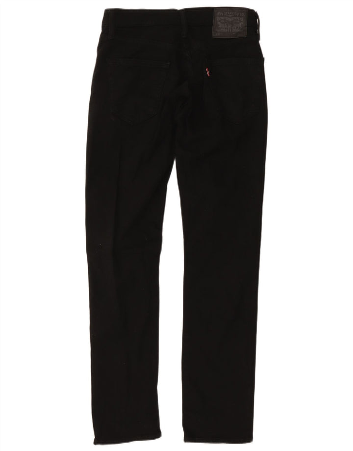 Męskie jeansy Levi's 511 Slim W28 L32 Czarna bawełna