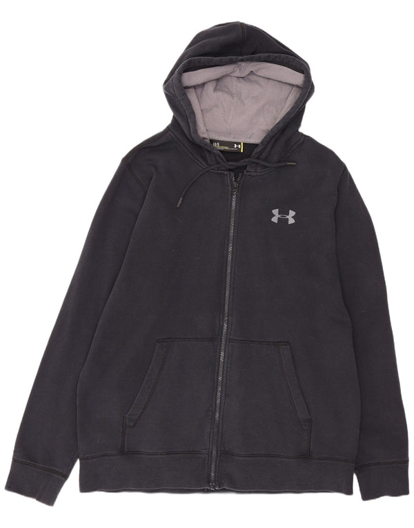 Męski sweter z kapturem i zamkiem Under Armour, duży, granatowy