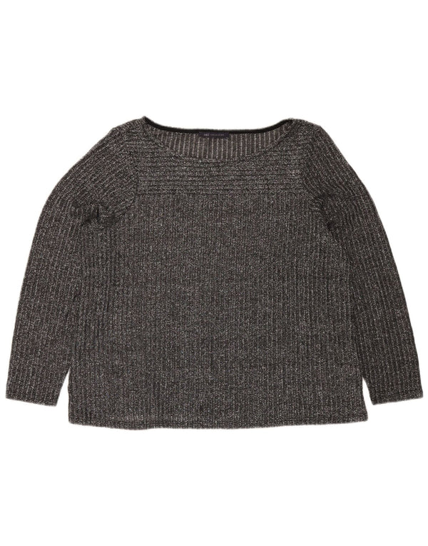 Bluzka damska MARKS & SPENCER UK 20 2XL Szary, nakrapiany poliester