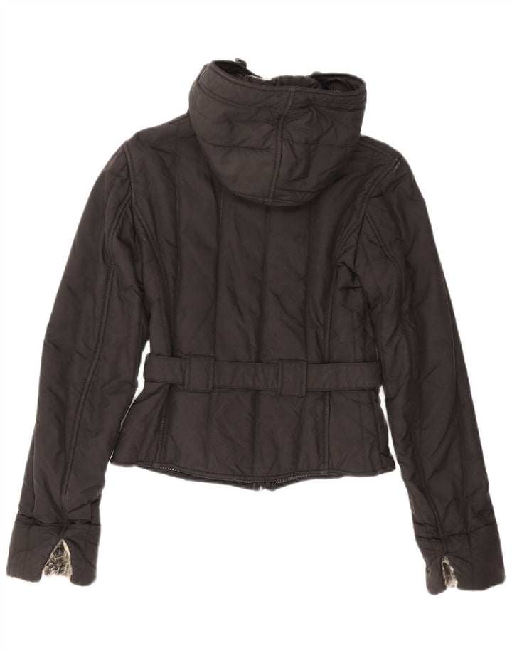 Kurtka wiatrówka damska Refrigiwear Cruz z kapturem UK 12, średnia czarna