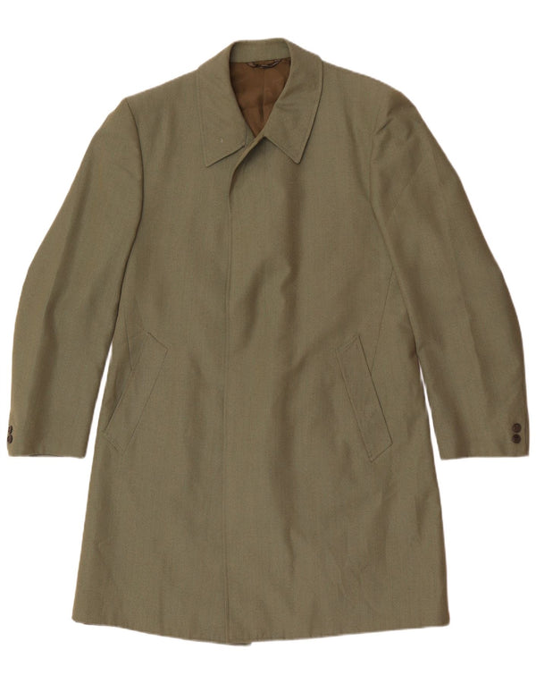 Płaszcz męski Vintage UK 36 Small Green Terital Classic