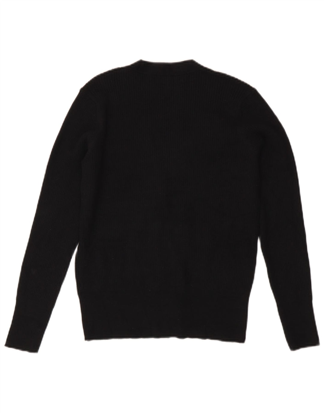 Marks & Spencer Damski sweter kardigan UK 10 Small, czarna wiskoza