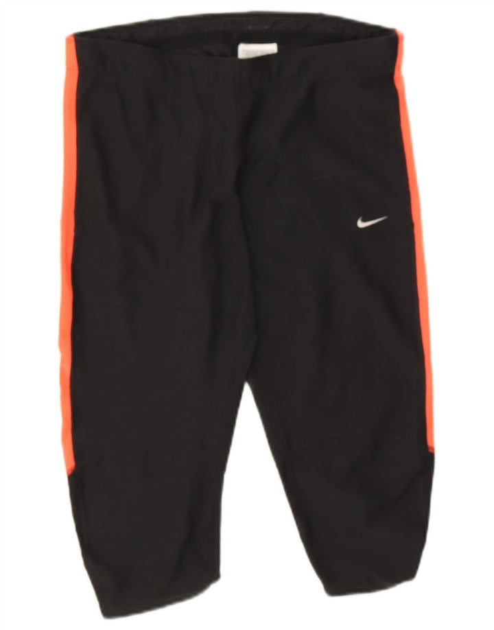 Damskie legginsy Nike Dri Fit Capri UK 12 w kolorze średniej czerni