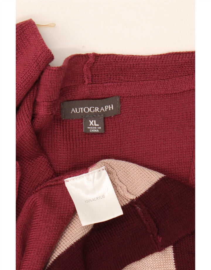 Marks & Spencer Damski sweter o przedłużonym fasonie, UK 18 XL, wielokolorowy