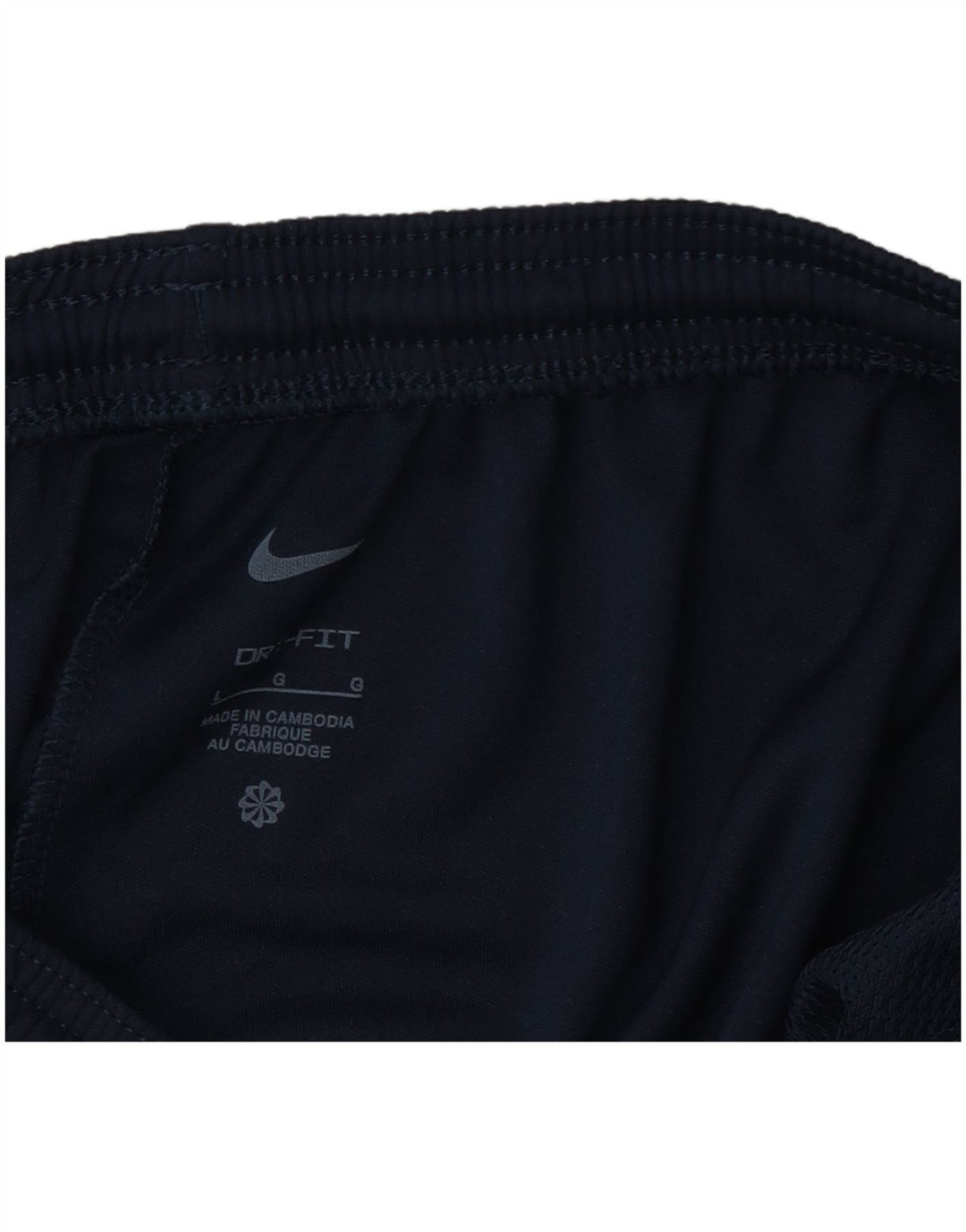 Męskie spodnie dresowe Nike Dri Fit, duże, granatowe
