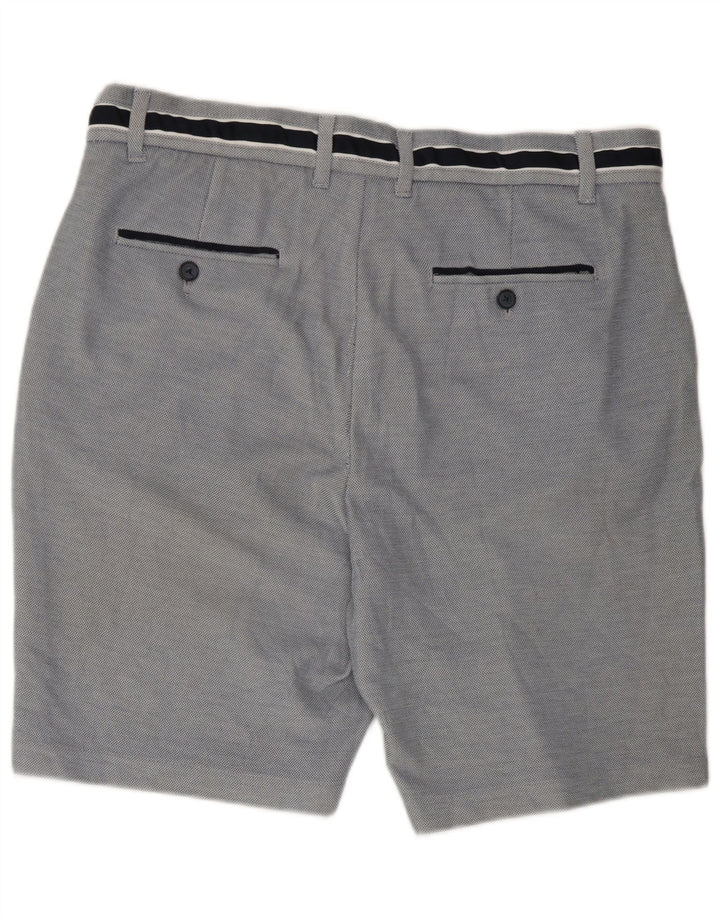 Męskie spodenki chino Zara XL W38 Niebieski poliester