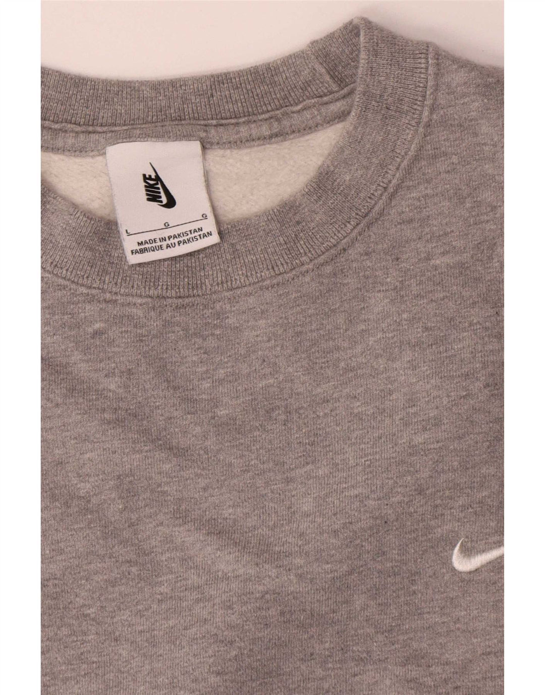 Męska bluza dresowa Nike, duża, szara, bawełniana