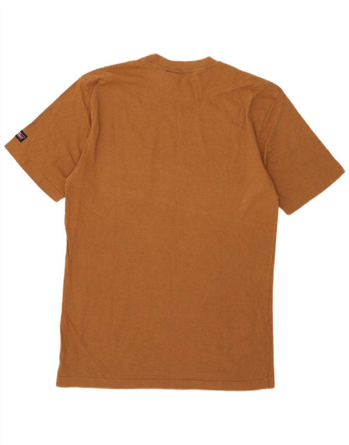 T-shirt męski Dickies, duży, brązowy, bawełniany