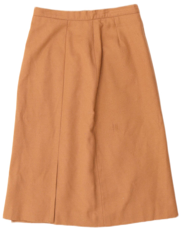 Damska spódnica midi Windsmoor UK 14 Medium W28 Beżowa wełna