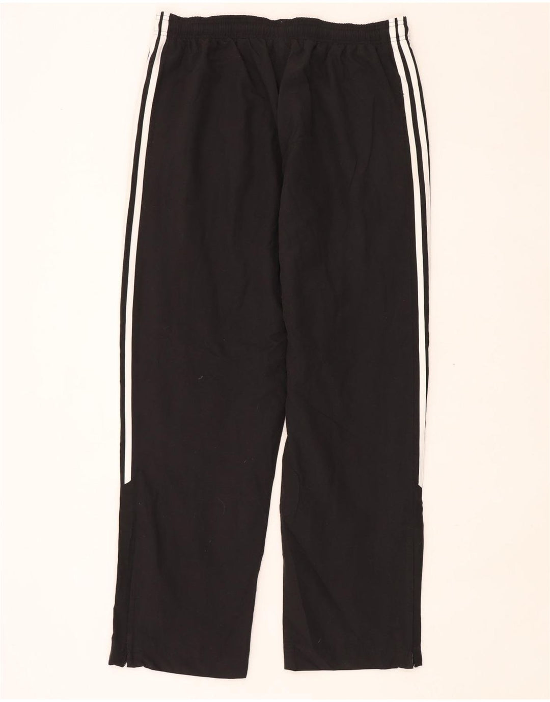 Damskie spodnie dresowe Adidas UK 16, duże, czarne, poliestrowe