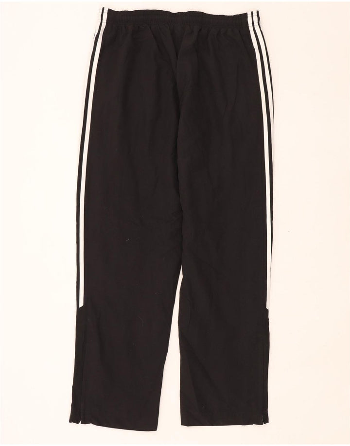 Damskie spodnie dresowe Adidas UK 16, duże, czarne, poliestrowe