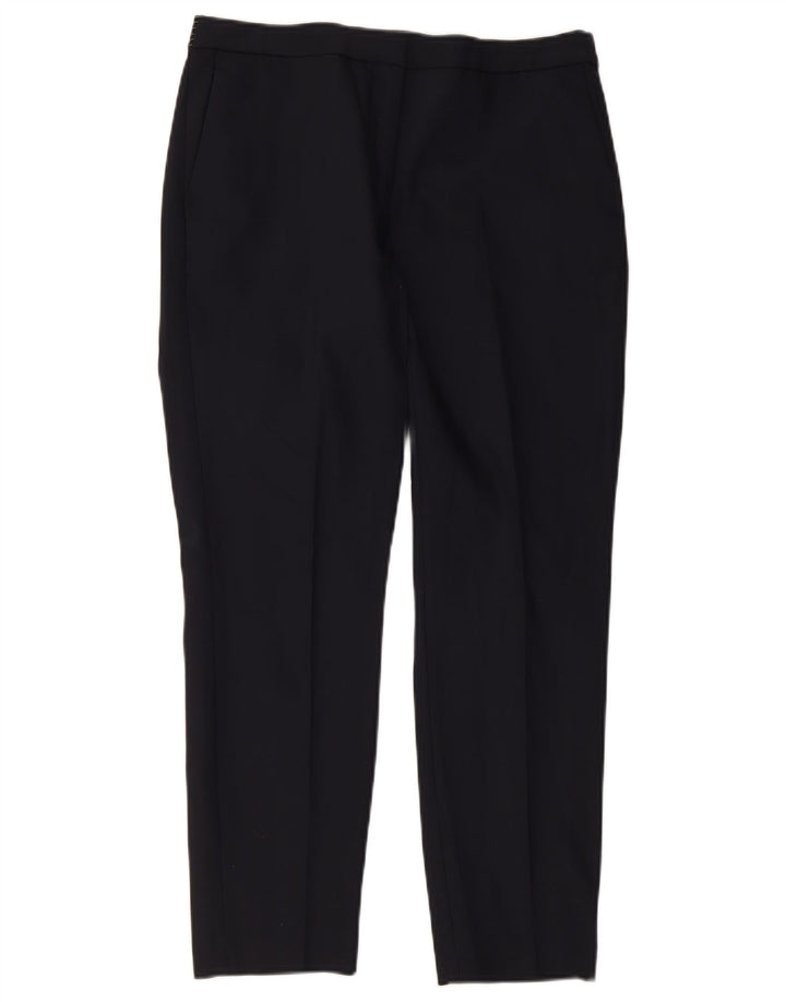 Spodnie damskie Zara XL W32 L28 granatowe