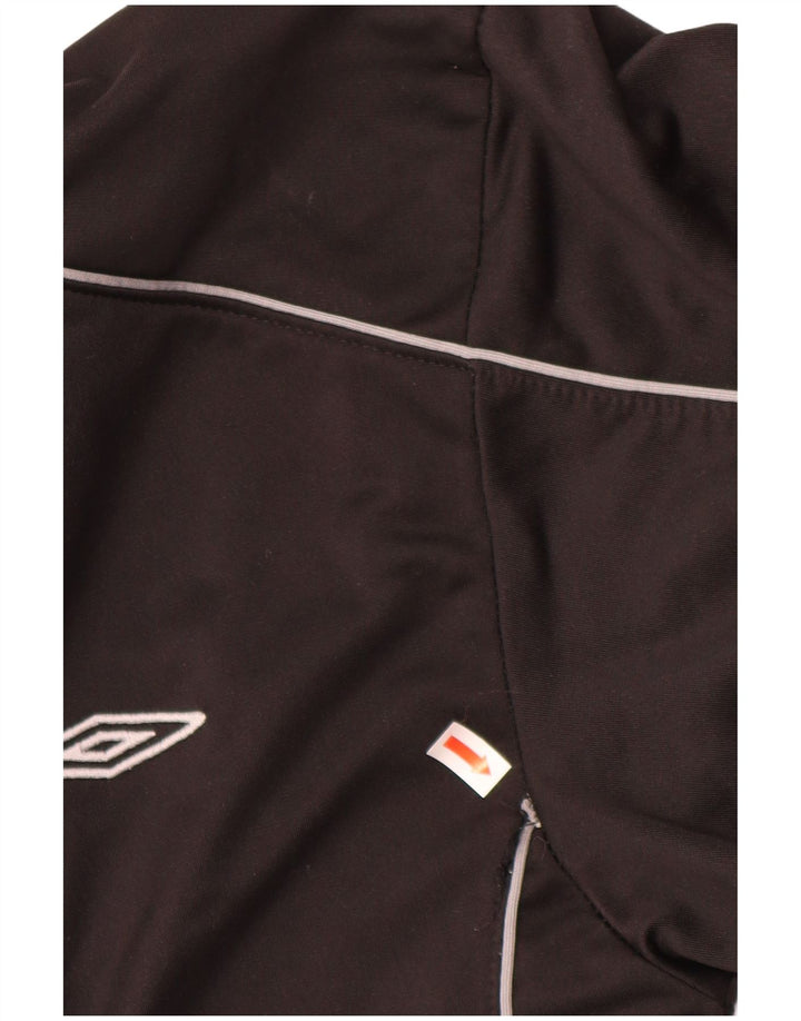 Chłopięca kurtka dresowa UMBRO 12-13 lat XL, czarna, poliester