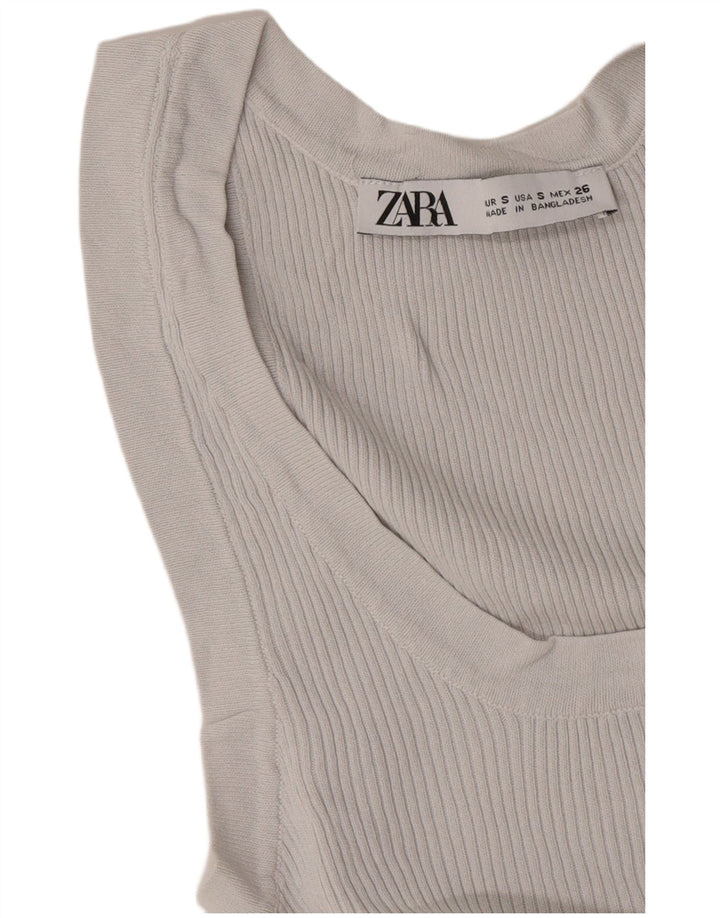 Damska kamizelka Zara Top UK 8 Small Grey