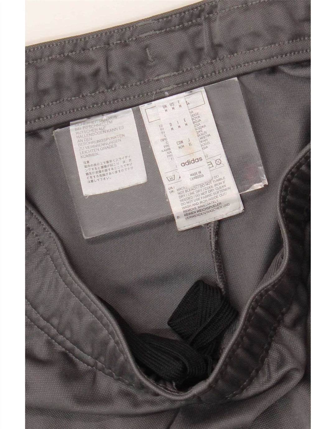 Męskie spodnie dresowe Adidas Aeroready, średnioszary, poliestrowy