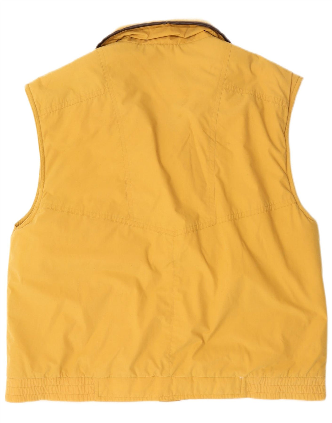 Męska kamizelka użytkowa Vintage UK 42 XL Żółty poliester