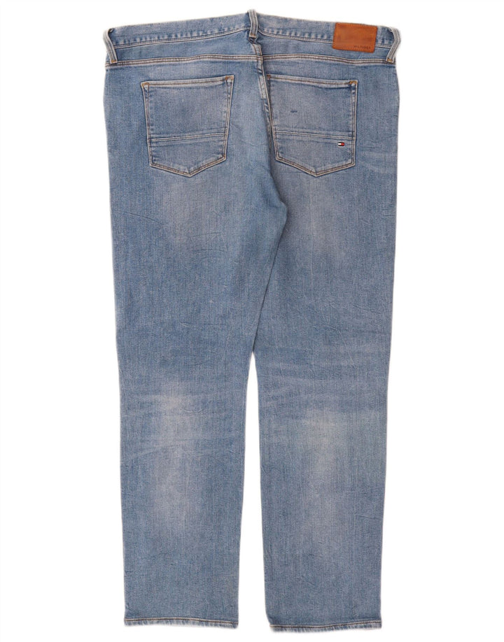 Męskie dżinsy Tommy Hilfiger Bleecker Slim W36 L30 Niebieska bawełna