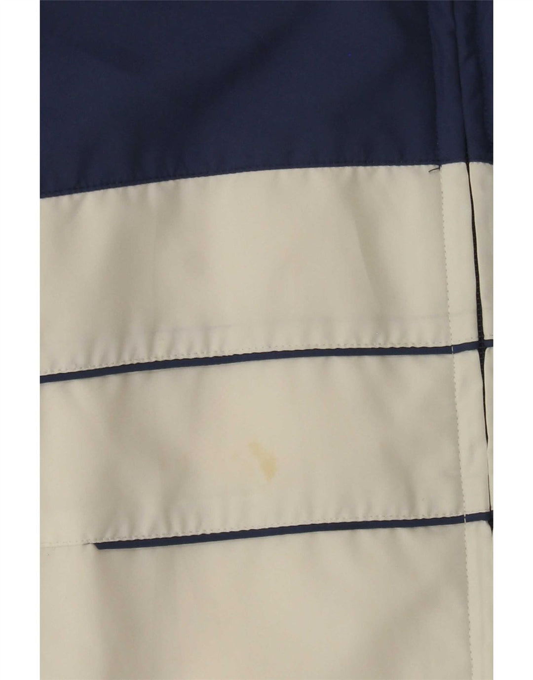 Damska bluza dresowa Adidas Oversize UK 16, duża, biała, z blokami kolorów