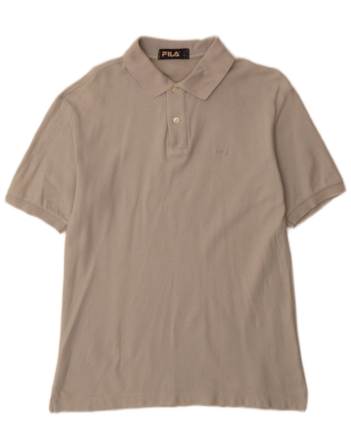 Męska koszulka polo Fila IT 46 Small Grey