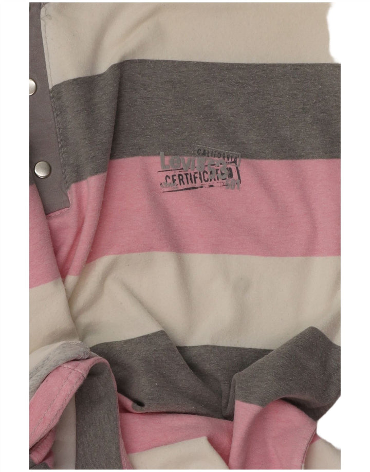 Męski T-shirt Levi's Top w średnie, wielokolorowe paski
