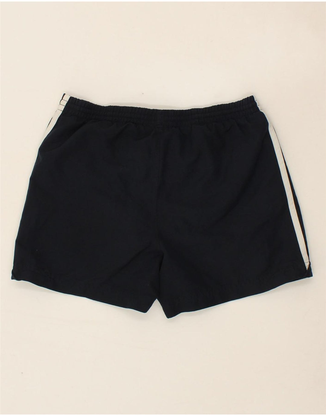 ADIDAS Boys Sport Shorts 9-10 Years Navy Blue Polyester Vintage Adidas and Second-Hand Adidas from Messina Hembry 