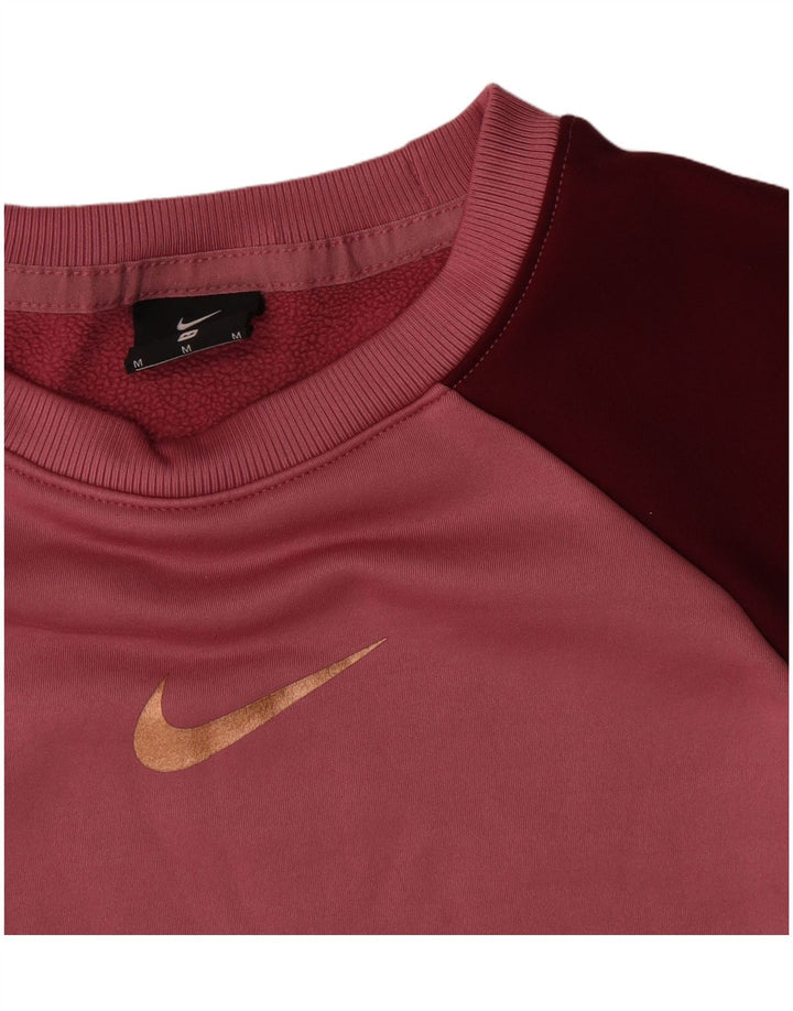Męska bluza dresowa Nike, bawełniana, w kolorze średniego różu