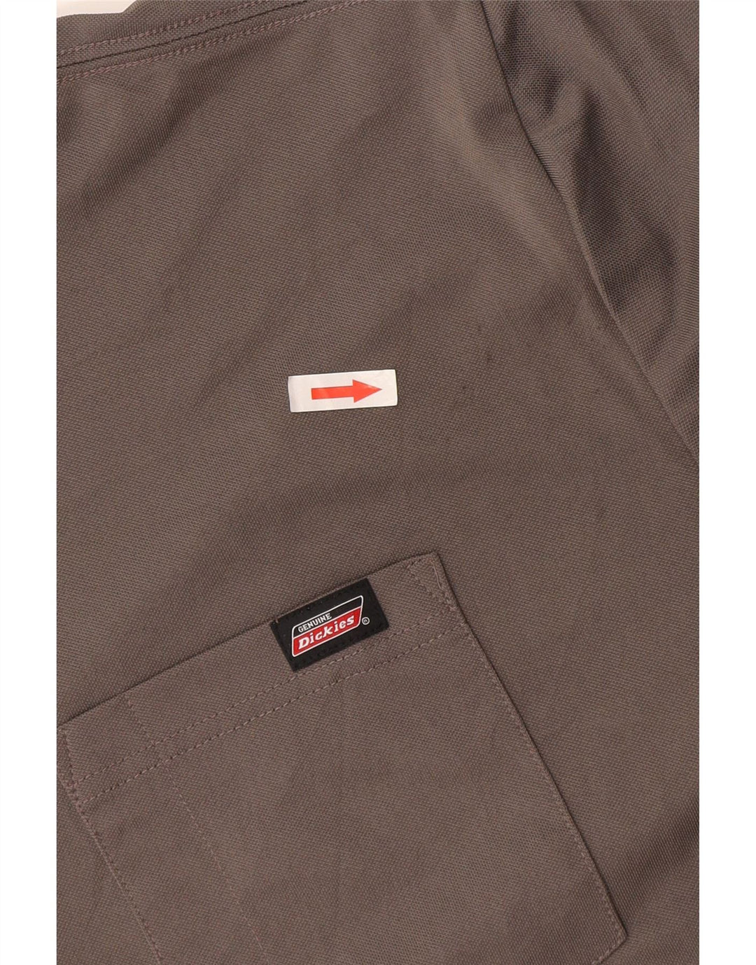 Męski top Dickies z długim rękawem XL, szary, poliester