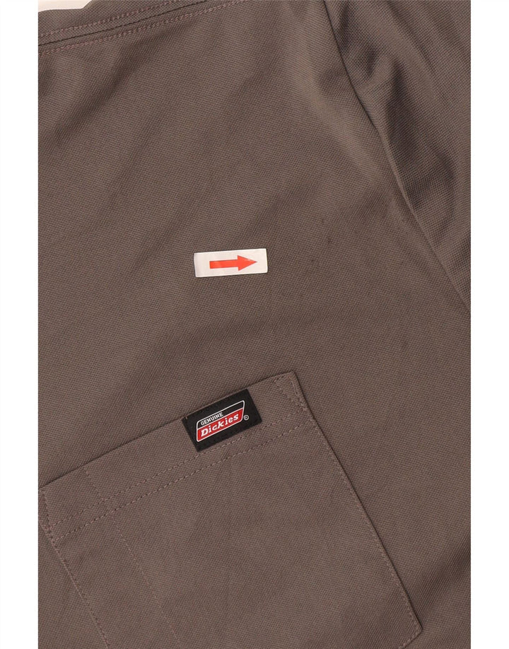Męski top Dickies z długim rękawem XL, szary, poliester