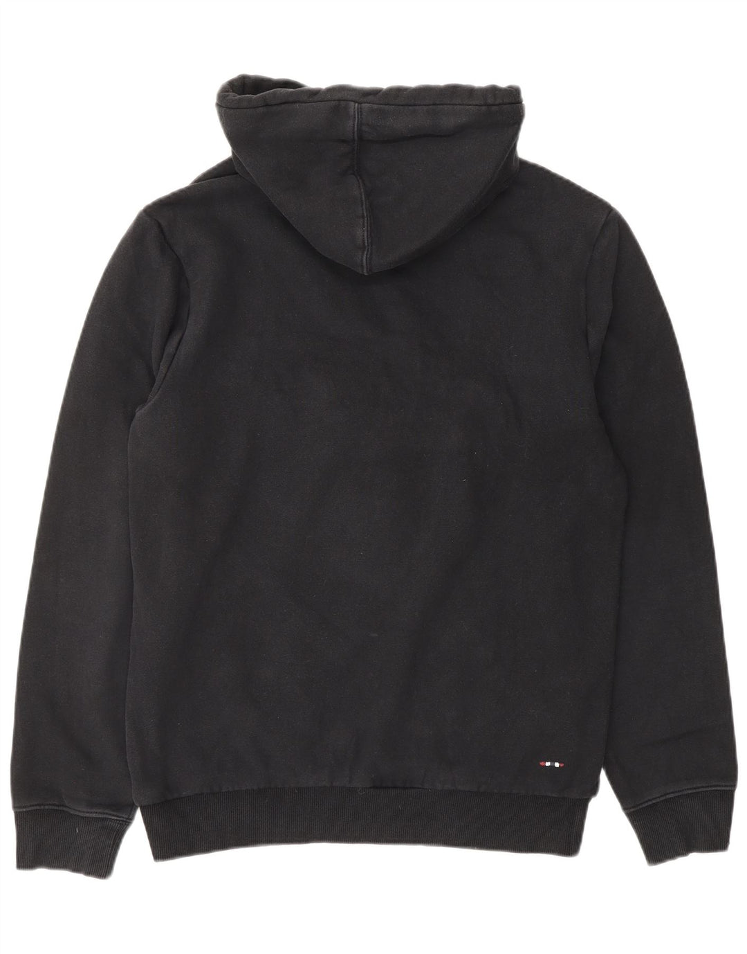 Męski sweter z kapturem i grafiką geograficzną NAPAPIJRI, mały, czarny