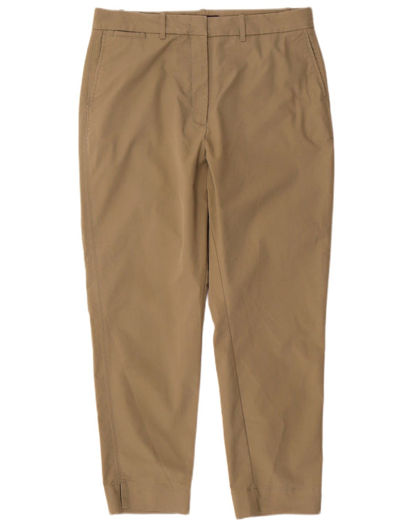Spodnie damskie Marks & Spencer Slim Chino UK 16 Large W32 L28 Khaki Cotton