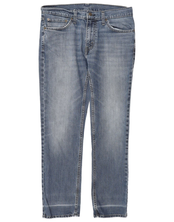 Levi's Womens Slim Jeans  W32 L30 Blue Cotton