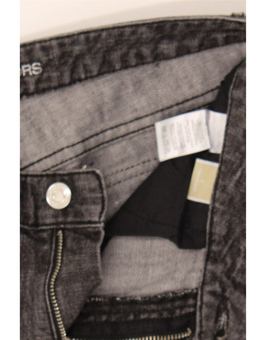 MICHAEL KORS Womens Slim Jeans US 6 Medium W30 L32 Grey Cotton Vintage Michael Kors and Second-Hand Michael Kors from Messina Hembry 