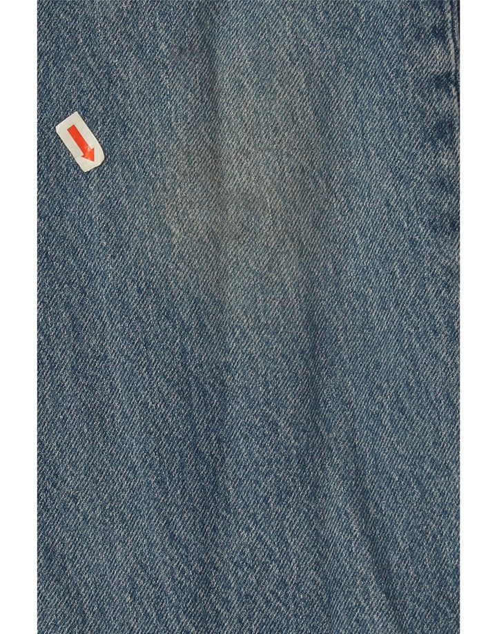 Męskie jeansy Levi's 501 Straight W36 L32 Niebieskie bawełniane