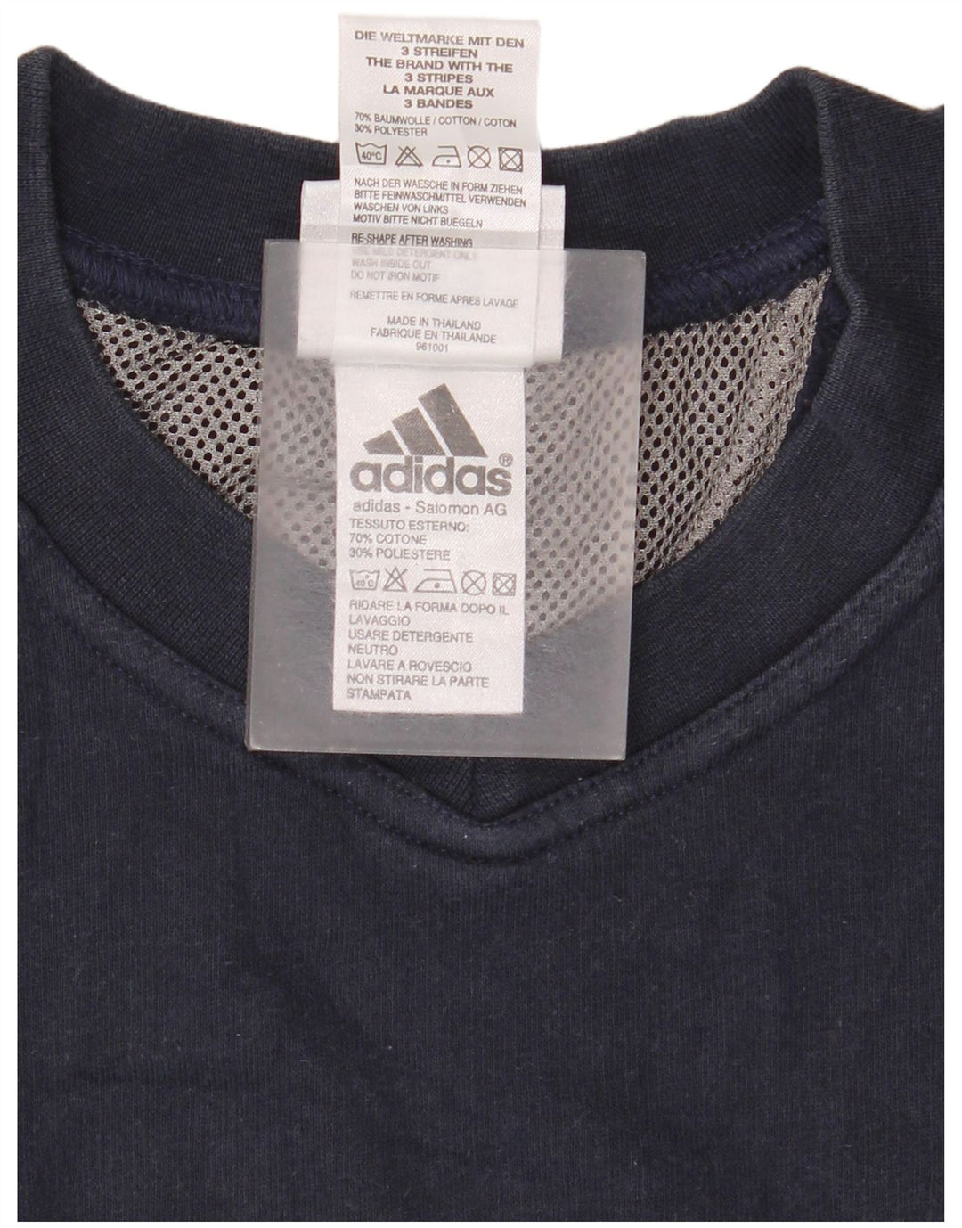 Bluza chłopięca Adidas 11-12 lat, granatowa, bawełniana