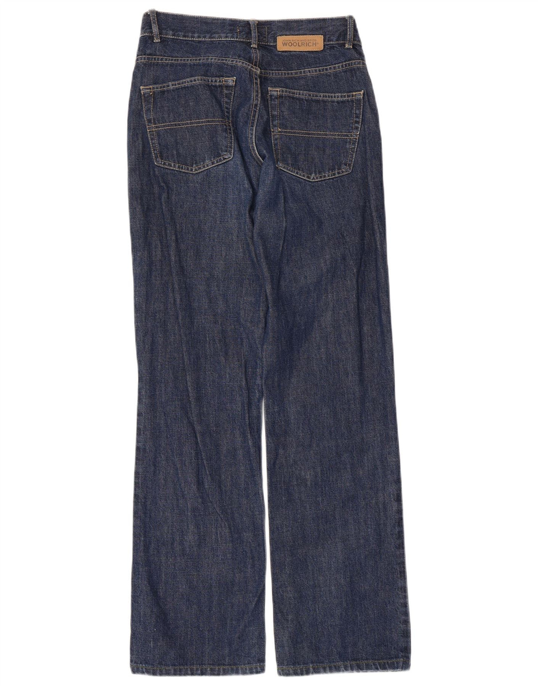 Męskie proste dżinsy Woolrich W30 L29 Niebieskie bawełniane