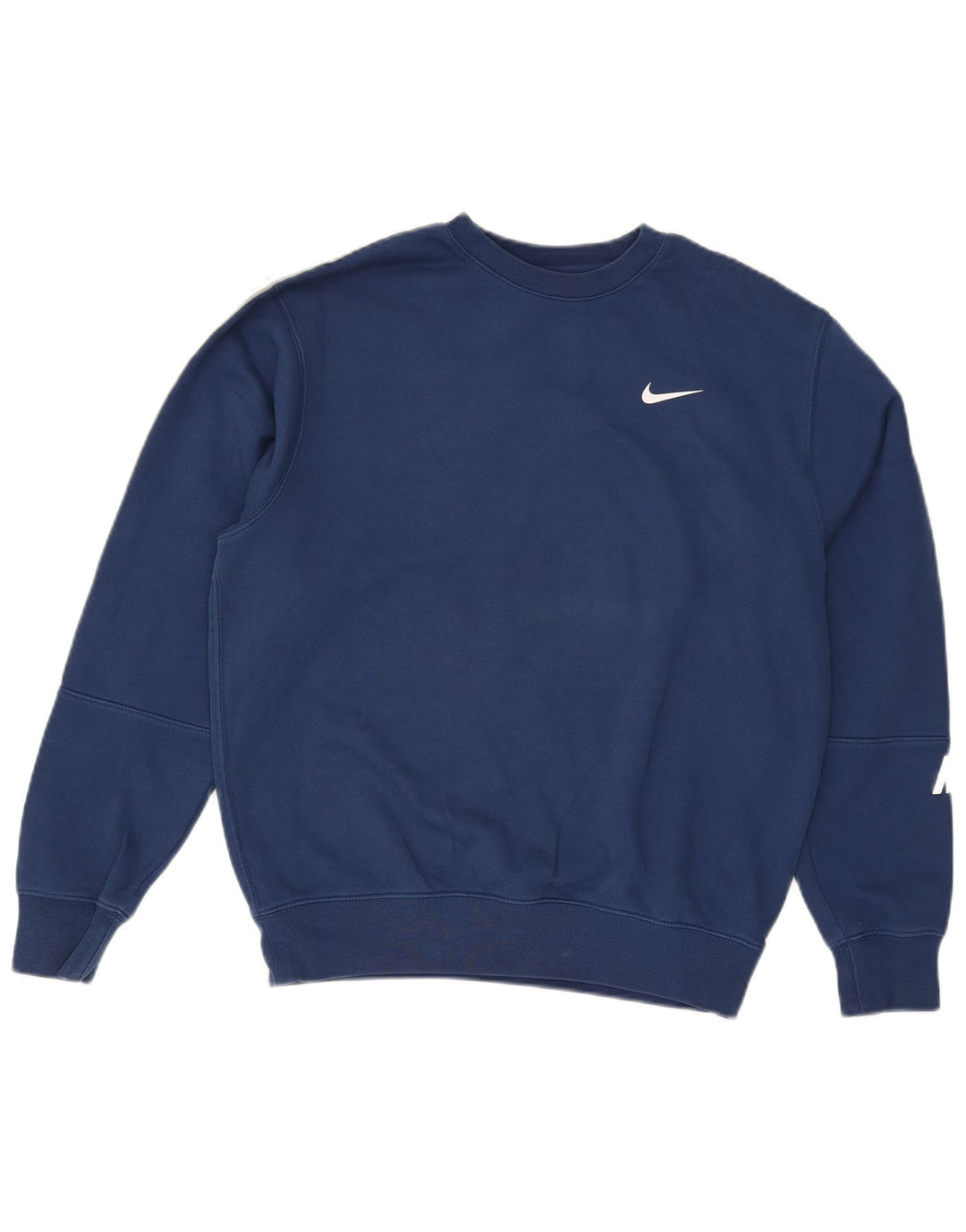 Nike Mens Loose Fit Graphic Standard Sweatshirt Jumper Small Navy Blue