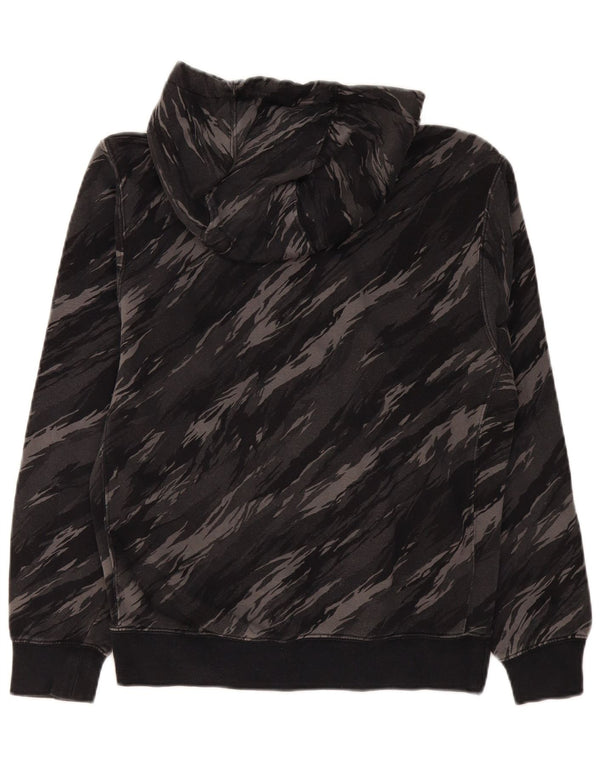 Męska bluza z kapturem Nike XS, szara, bawełniana kamuflaż