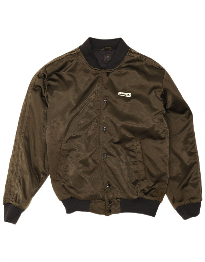 Kurtka męska Adidas Varsity UK 36 Small Khaki, poliamid