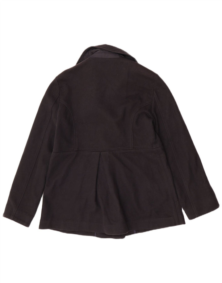 Płaszcz damski North Sails Pea Coat UK 14, duży, granatowy, wełniany, klasyczny