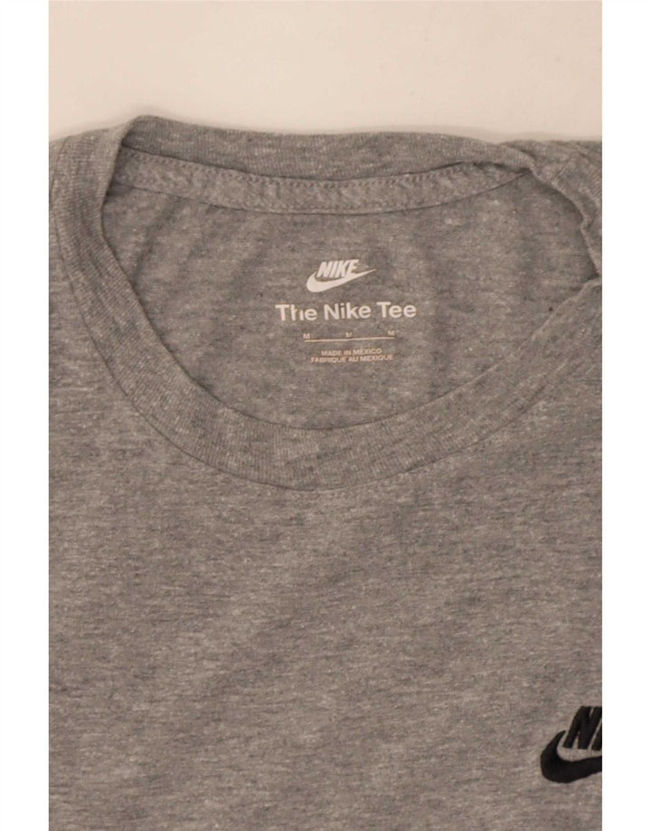 T-shirt męski Nike, średni, szary, nakrapiany