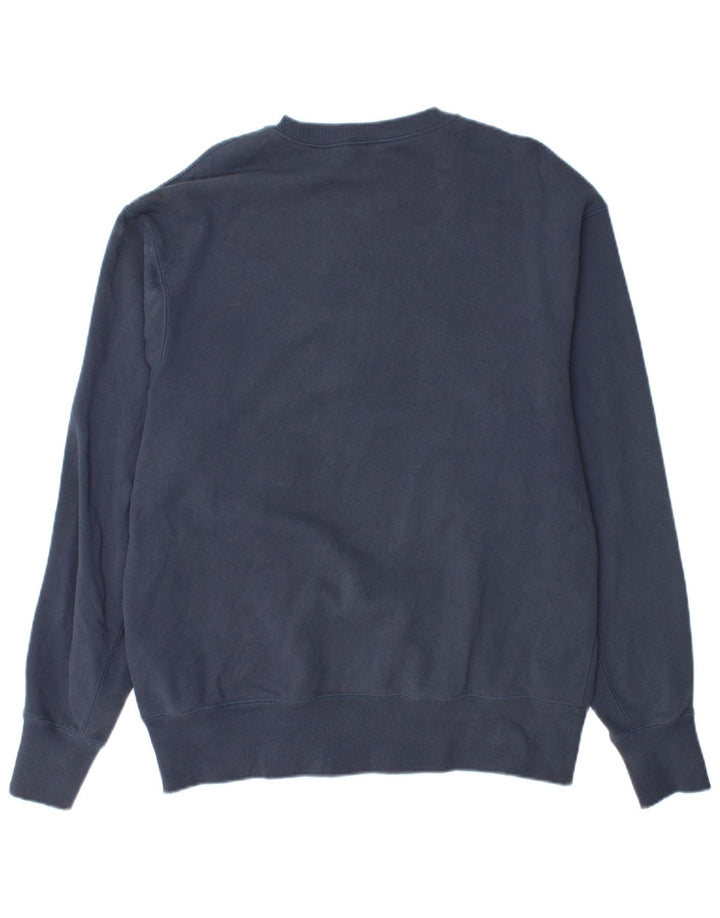 Męska bluza ADIDAS Sweter Średni granatowy, bawełniany