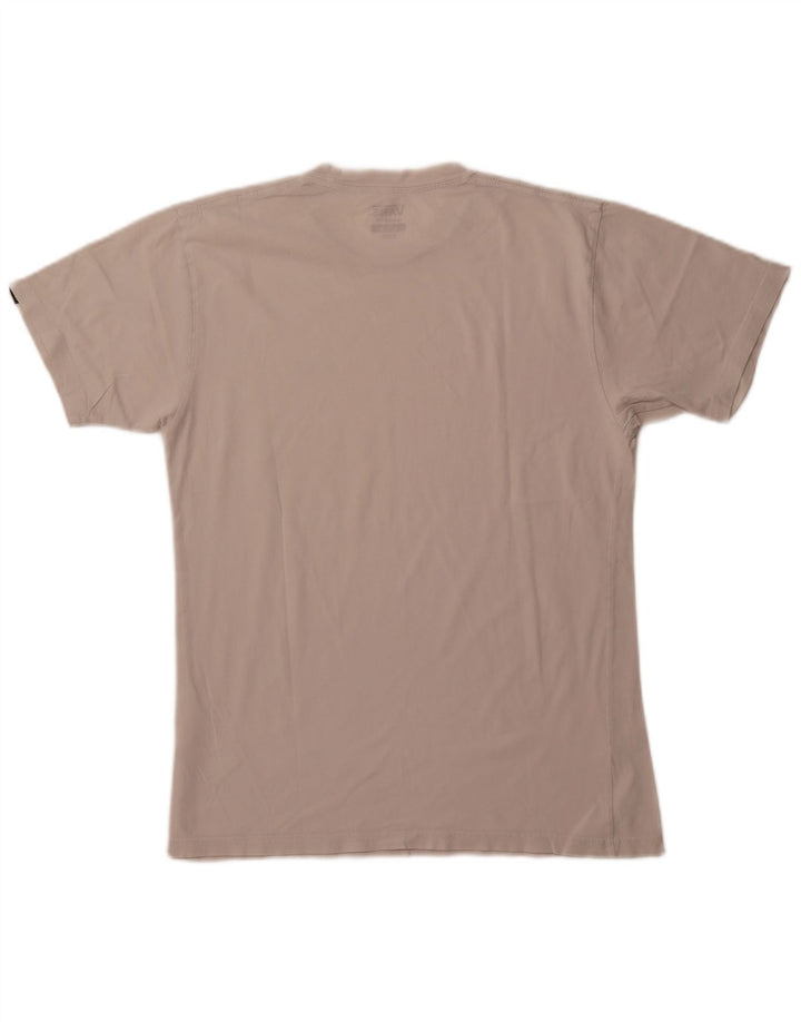 Męski T-shirt VANS o klasycznym kroju, średni, biały, bawełniany